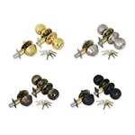 Premier Lock Entry Door Knob Combo Set With Deadbolt And 6 Keys Keyed Alike. Fixed Price $37.49.