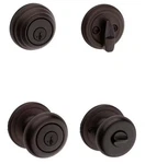 Kwikset 991J 11P Smt Cp K4 Exterior Enrtry Doorknkb Deadbolt Ventian Bronze. Fixed Price $29.99.