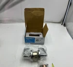 Shield Security Privacy Lockset Straight Lever Satin Chrome Finish 913722. Fixed Price $30.02.