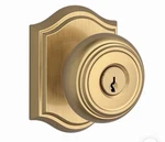 Baldwin En.tra.tar Traditional Single Cylinder Keyed Entry Door - Brass. Fixed Price $120.00.