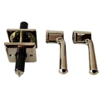Baldwin ENFEDTSR055 Federal Single Cylinder Keyed Entry Lever - Polished Nickel. Fixed Price $92.90.