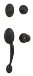 Weslock 02810-1G1FR2D 2810G Single Cylinder Hillcrest Entry Handleset From The. Fixed Price $119.99.