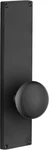 Emtek 8013PUS19 C-to-c Dummy Pair Rectangular Modern 9" Sideplate W/round Knob. Fixed Price $145.00.