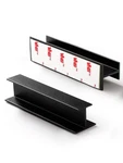 Jiasenbao 10 Pack Self-adhesive Black Cabinet Pulls 3-9/16" Length Kitchen Drawe. Fixed Price $44.92.