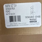 New Kwikset Matte Black Pismo Interior Pack 99680-048. Fixed Price $20.00.