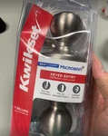 Kwikset 26 Smt 6ALRCS Cp 400P-S Polo Keyed Entry Door Knobset With Smartkey. Fixed Price $38.51.