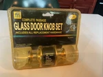 Franklin Passage Glass Door Knob W/ Latch 020CS Sealed 3/8" Backset. Fixed Price $28.00.