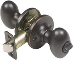 Design House 740498 Bronze Egg Interior Privacy Knobset New. Fixed Price $13.49.