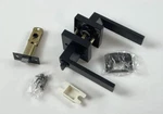 Berlin Modisch Black Contemporary Square Privacy Lever Door Handle. Fixed Price $15.00.