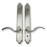 Emtek Left Hand Cortina Lever Dummy Pair Satin Nickel Concord. Fixed Price $259.59.