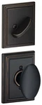 Schlage F59-SIE-ADD Siena Single Cylinder Interior Pack. Fixed Price $98.31.