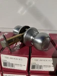 Of 10- Kwikset Copa Passage Door Knob Satin Chrome Interior Hall / Closet. Fixed Price $65.00.