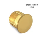 Premier Lock MS06 1/8" Dummy Mortise Cylinder Solid Polished Brass Finish US3. Fixed Price $14.95.