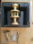 Sorwduerm Door Set For Bedrooms Bathroom Gold Handles Interior. Fixed Price $29.99.