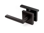 Linkaa Passage Door Locks, Matte Black Lever, Bedroom Bathroom Handles. Fixed Price $16.99.
