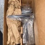 Emtek 10 Stretto Hermes Dummy Sideplate Entry Set 8045US26 Left Hand Door Lever. Fixed Price $29.99.