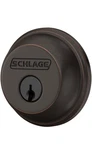 Schlage B60 716 Deadbolt, Keyed Side, Highest Residential Security, Aged Brz. Fixed Price $22.00.