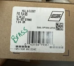 Schlage F10 Fla 605 Bright Brass Door Handle Dual Option Latch New In Box. Fixed Price $16.50.