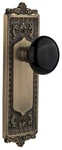 Nostalgic Warehouse Eadblk Prv 234 Nk Vintage Black Porcelain - Brass. Fixed Price $232.50.