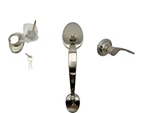 Copper Creek Colonial Handleset W/kash Lever Satin Stainless Steel CZ2610. Fixed Price $39.95.