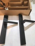 Pella/baldwin Spiere French Door Handle Matte Black Inactive Dummy New Box. Fixed Price $399.95.
