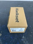 Kwikset 966LSLSQT-514.UNIV Lisbon Lever Interior Pack With Square Rose, Matte Bl. Fixed Price $41.06.