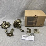 Schlage F10 Fla 609 Brk Accent Door Lever, Hall & Closet Passage Satin Brass. Fixed Price $19.90.