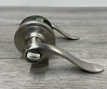 Kwikset 730TNL-15 Bedroom/bathroom Door Lever Lockset Satin Nickel *read*. Fixed Price $20.69.