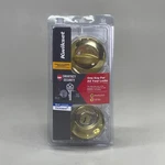 New Kwikset Smartkey Security Single Cylinder Deadbolt Polished Brass 660 Series. Fixed Price $10.50.