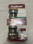 Nip Kwik Signature Series Hall Closet Juno Knob Satin Nickel Mexico. Fixed Price $17.99.