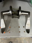 Design House 700484 Springdale 2-WAY Latch Passage Door Handle, Reversible New. Fixed Price $9.53.
