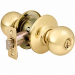 2010 Series Storeroom Ball Knob Lockset Grade US3 Bright Brass. Fixed Price $19.54.