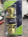 Schlage V10 Brl 605 Hall/closet Passage Latch Door Knob Bright Brass - Sealed. Fixed Price $19.99.