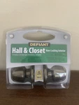 Defiant Hall & Closet Stainless Steel Interior Door Handle Knob Model 332259. Fixed Price $19.99.