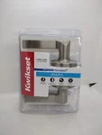 Kwikset 300HSL Rdt 15 Hollis Round Rose Satin Nickel Privacy Bed/bath Door Lever. Fixed Price $8.40.