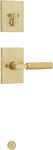 Kwikset 971PVLRCT Prava Lever Keyed Entry Rectangle Rose-satin Brass. Fixed Price $25.49.
