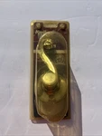 Kwikset Maximum Security Gold Dummy Door Lever Inactive Handles. Fixed Price $19.99.