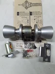 N.o.s. Schlage D10S Tulip Passage Door Knob Set Mid Century. Fixed Price $55.00.