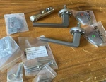 Inox Tokyo Privacy Door Lever Tubular TL4 Round Rose GT345L462 Cgy Stormy Gray. Fixed Price $47.99.