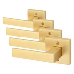 Door Handle Lever Passage Reversible Non Locking Satin Brass Pack Kwikset Closet. Fixed Price $209.99.