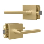 Mega Prime Passage Lever Satin Brass 5" Closet/french Doors. Fixed Price $97.68.