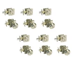 Multiple Of Entry Door Lock Satin Nickel All Keyed Alike (1/2/3/4/5/6 Sets). Fixed Price $25.98.