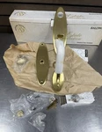 Baldwin 6573-060-FD Springfield Full Dummy Knob Set Satin Brass & Brown. Fixed Price $149.99.
