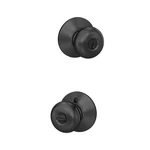 Schlage F51A 622 Plymouth Door Knob, Keyed Entry Lock, Matte Black Standard. Fixed Price $43.63.
