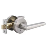 Toledo Tarragona Satin Nickel Plated Privacy Bed/bath Door Handle Set. Fixed Price $11.99.