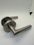 Baldwin PVTUBCRR150 Tube Privacy Leverset With Contemporary Round Rose. Fixed Price $61.74.