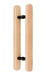 Nuxipal Wood Glass Door Handle 16IN Sauna Room. Fixed Price $49.99.