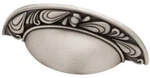 (5 Pack) 3 Inch Paisley Cup Pull Brushed Satin Pewter. Fixed Price $22.42.