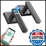Gavdhe Fingerprint Door Lock & Biometric Knob With App 3-IN-1 Keyless Ent. Fixed Price $38.78.