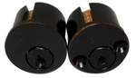 Emtek Door Lock Cylinder Set With Keys For 8981 US10B Keyed Entry. Fixed Price $110.41.